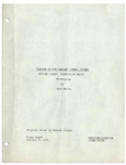 Moe Howard's Own Three Stooges' Script for ''Scotched in Scotland'' From 1954, With Hand-Annotations by Moe Including His Signature -- From the Personal Estate of Moe Howard